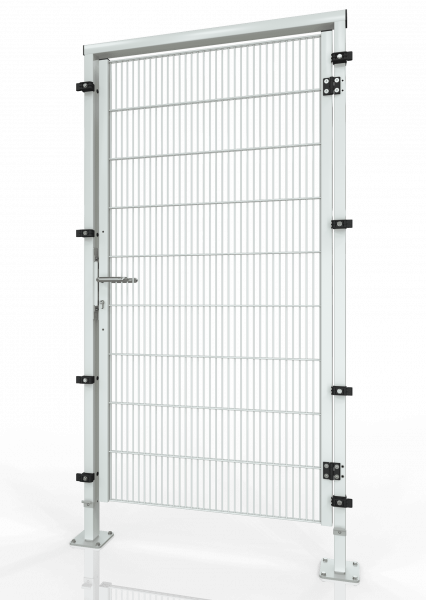 Single hinge door for machine guarding ECONFENCE® BASIC LINE BT01 1000x2200 RAL7035