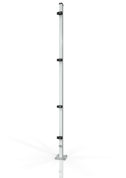 ROW POST FOR MACHINE GUARDING ECONFENCE® BASIC LINE 2000mm RAL-7035