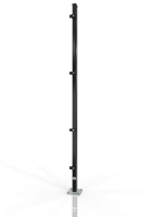 Rijpalen voor machineafschermingenECONFENCE® BASIC LINE 2000mm RAL-9005