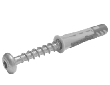 Fischer DuoPower 6x30 met schroef 4,5 x 40 - 50 stuks