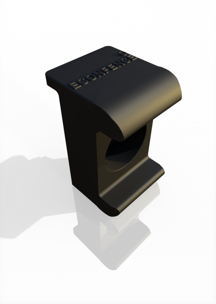 Mesh holder (impact version) Corner post ECONFENCE® BASIC LINE