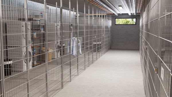Fence package - VarioFence Secure partition wall mesh - mesh height 2000mm