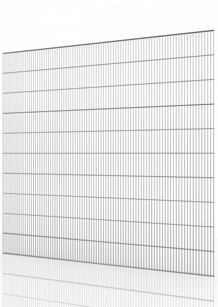 Mesh partition wall for warehouse & logistics ECONFENCE® BASIC LINE ZINK 2000x2400mm