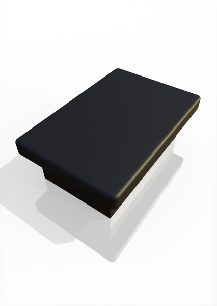 Mullion cap for door traverse ECONFENCE® 60x40mm