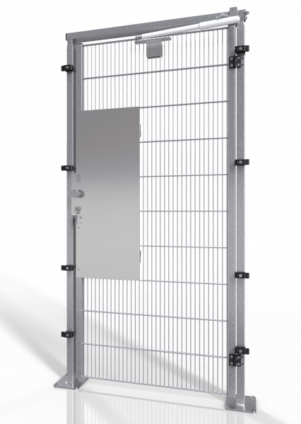 Hinged door ECONFENCE® BASIC LINE LOCKING TS01 1000X2000MM