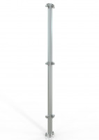 Stainless steel corner posts for HYGIENEFENCE machine guarding®2000mm