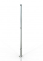 Stainless steel row posts for machine guarding HYGIENEFENCE®2000MM